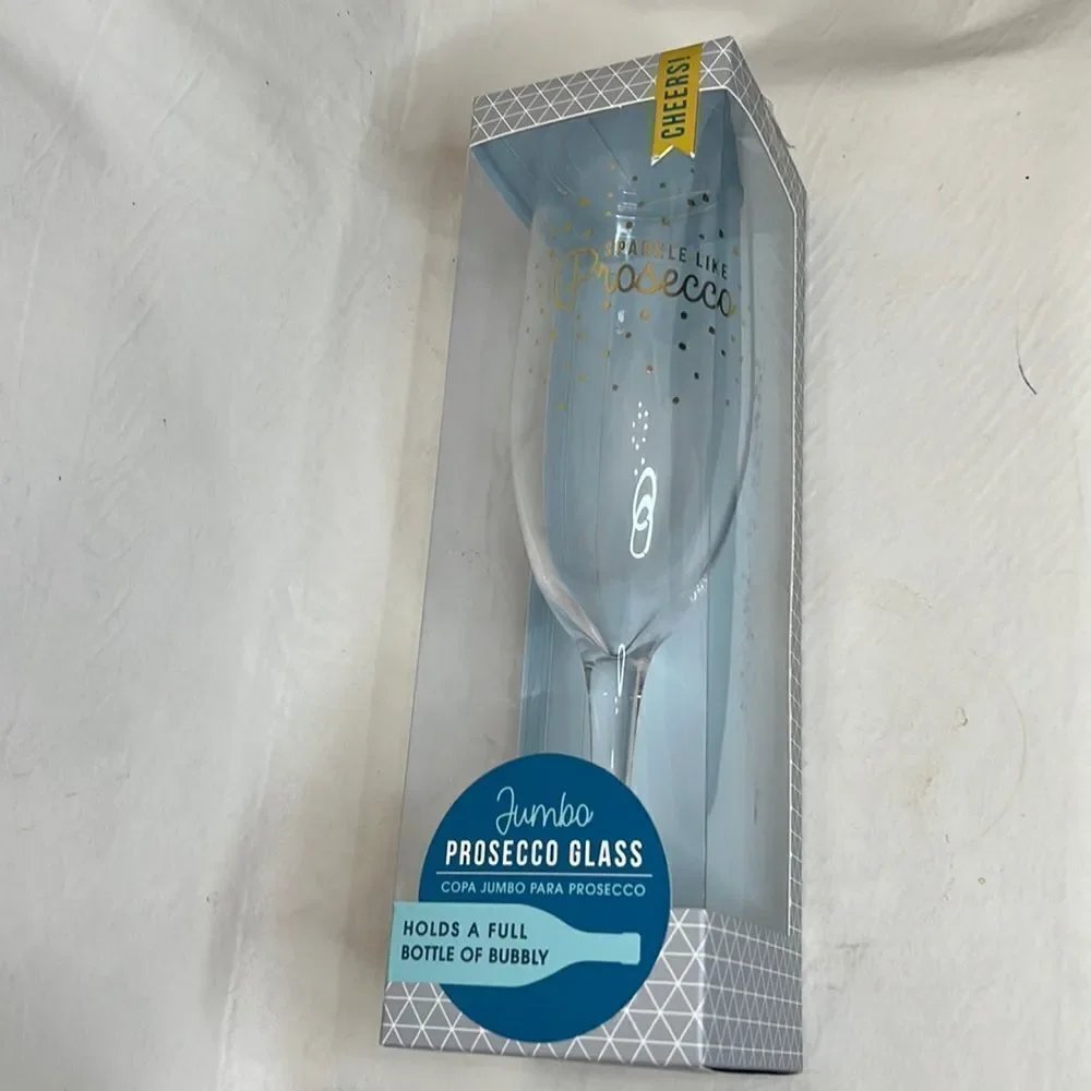 Prosecco Glass Sparkle Like Prosecco Jumbo Holds A Full Bottle Of Bubbly New